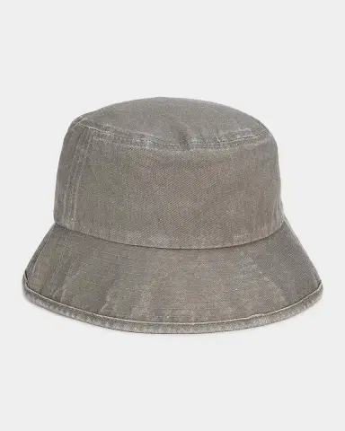Maison Margiela Men 's Logo Cotton Bucket Hat | Thumbnail 2