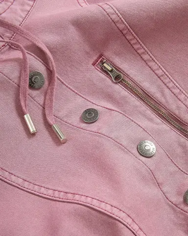 Veronica Beard Cunningham Button-Front Cotton Pullover Jacket | Thumbnail 5 Veronica Beard Cunningham Button-Front Cotton Pullover Jacket | Thumbnail 5