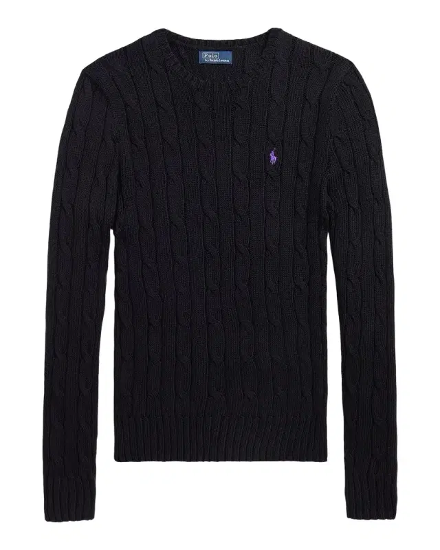 Polo Ralph Lauren Julianna Cable-Knit Pima Cotton Sweater