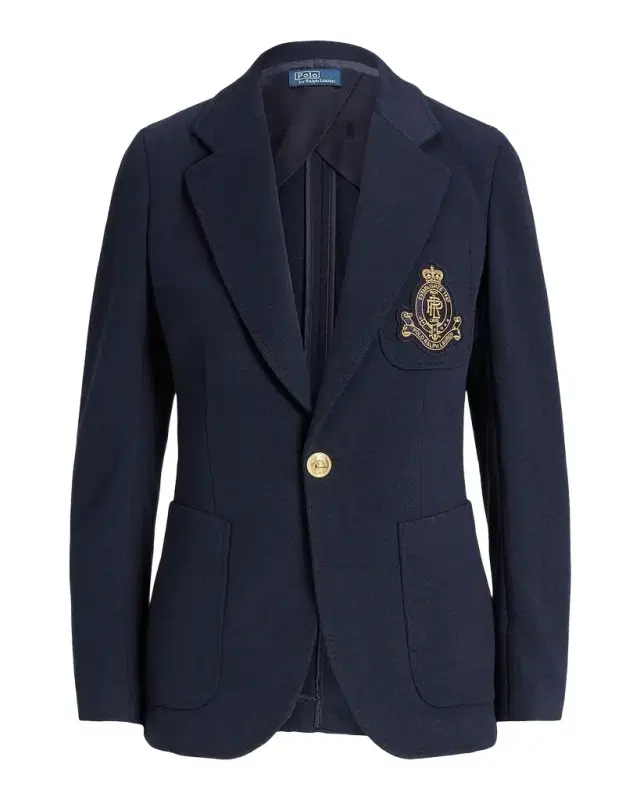 Polo Ralph Lauren Double-Knit One-Button Blazer