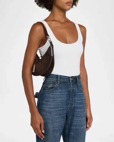 Polo Ralph Lauren Polo ID Western Suede Shoulder Bag | Thumbnail 2 Polo Ralph Lauren Polo ID Western Suede Shoulder Bag | Thumbnail 2
