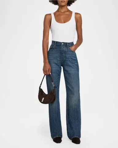 Polo Ralph Lauren Polo ID Western Suede Shoulder Bag | Thumbnail 5 Polo Ralph Lauren Polo ID Western Suede Shoulder Bag | Thumbnail 5