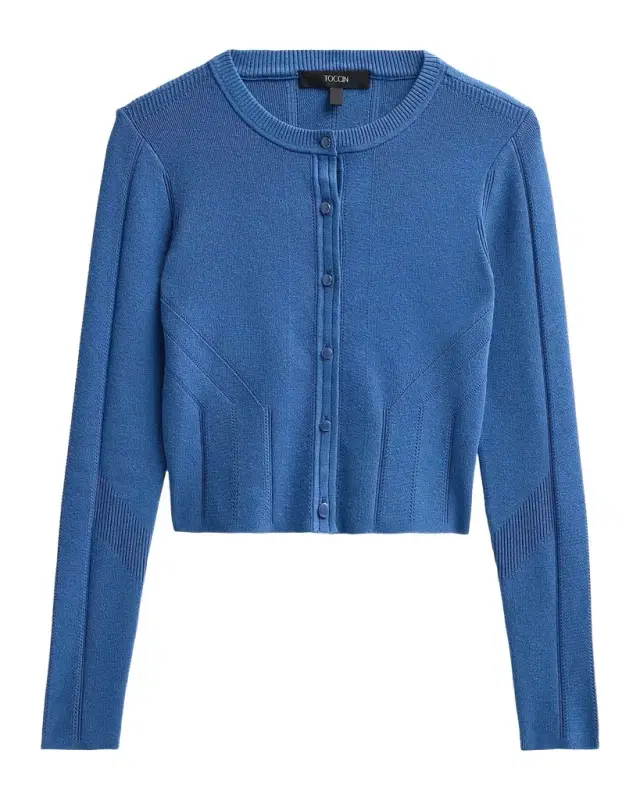 Toccin Vicki Crop Fitted Cardigan