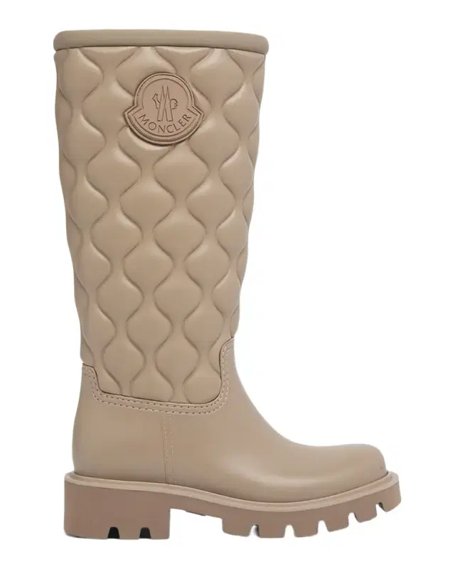 Moncler Kickstream Quilted Mid-Calf Boots