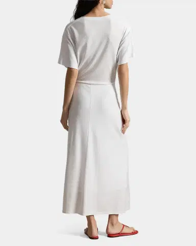 Polo Ralph Lauren Twist-Detail T-Shirt Midi Dress | Thumbnail 3 Polo Ralph Lauren Twist-Detail T-Shirt Midi Dress | Thumbnail 3