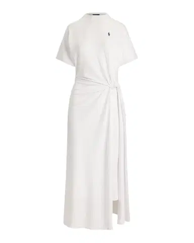 Polo Ralph Lauren Twist-Detail T-Shirt Midi Dress | Thumbnail 1 Polo Ralph Lauren Twist-Detail T-Shirt Midi Dress | Thumbnail 1