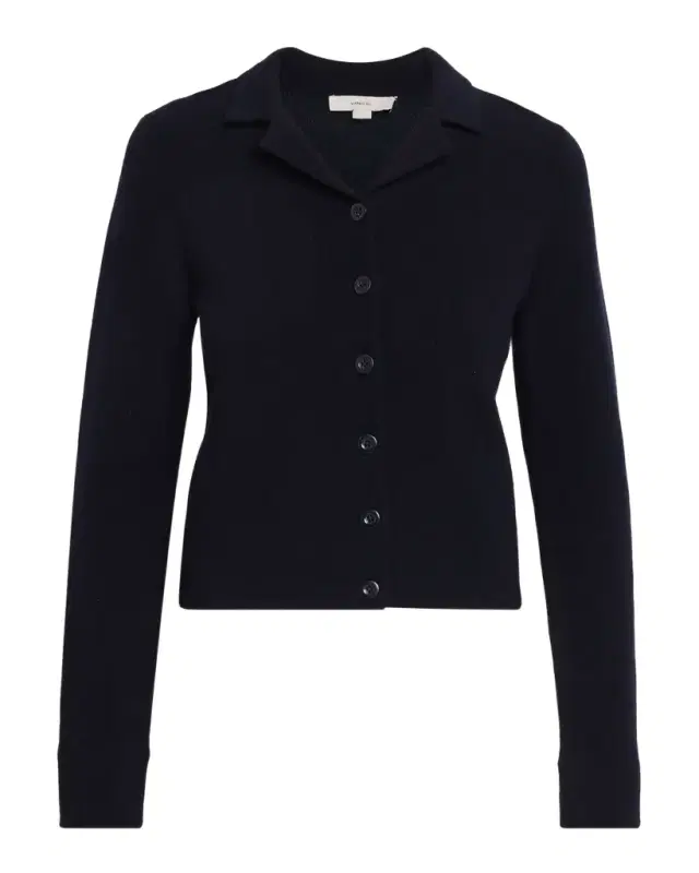 Vince Double-Face Wool Cardigan