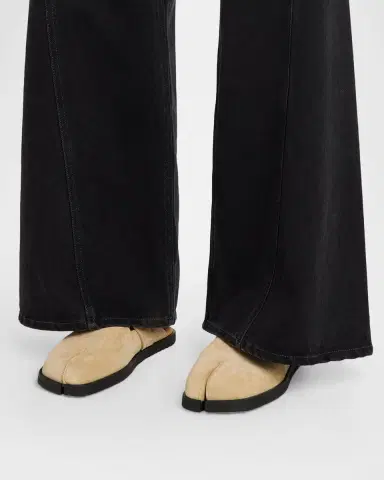 Maison Margiela Tabi Suede Daily Mules | Thumbnail 2