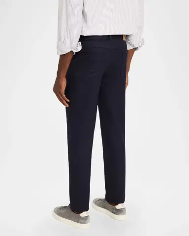 Brunello Cucinelli Men's Flannel Tapered Leg Five-Pocket Pants | Thumbnail 3