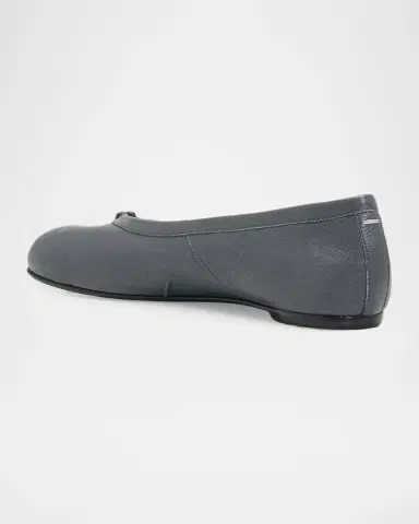 Maison Margiela Tabi Leather Ballerina Flats | Thumbnail 4 Maison Margiela Tabi Leather Ballerina Flats | Thumbnail 4