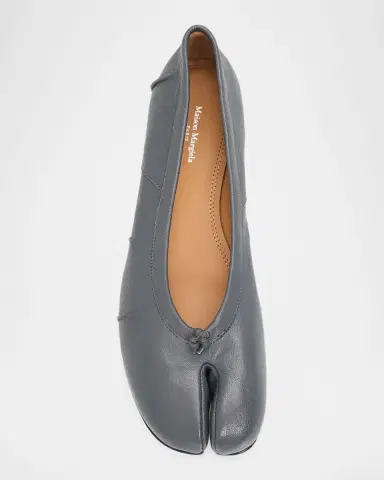 Maison Margiela Tabi Leather Ballerina Flats | Thumbnail 6 Maison Margiela Tabi Leather Ballerina Flats | Thumbnail 6