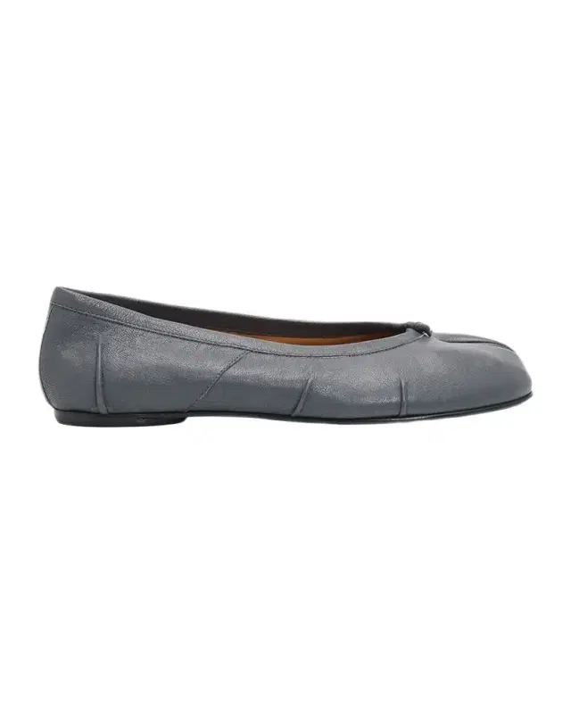 Maison Margiela Tabi Leather Ballerina Flats
