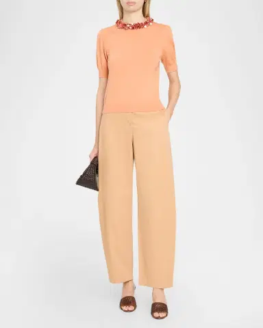 Ulla Johnson Jude Embellished Merino Sweater | Thumbnail 2