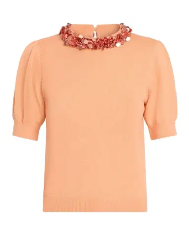 Ulla Johnson Jude Embellished Merino Sweater | Thumbnail 1