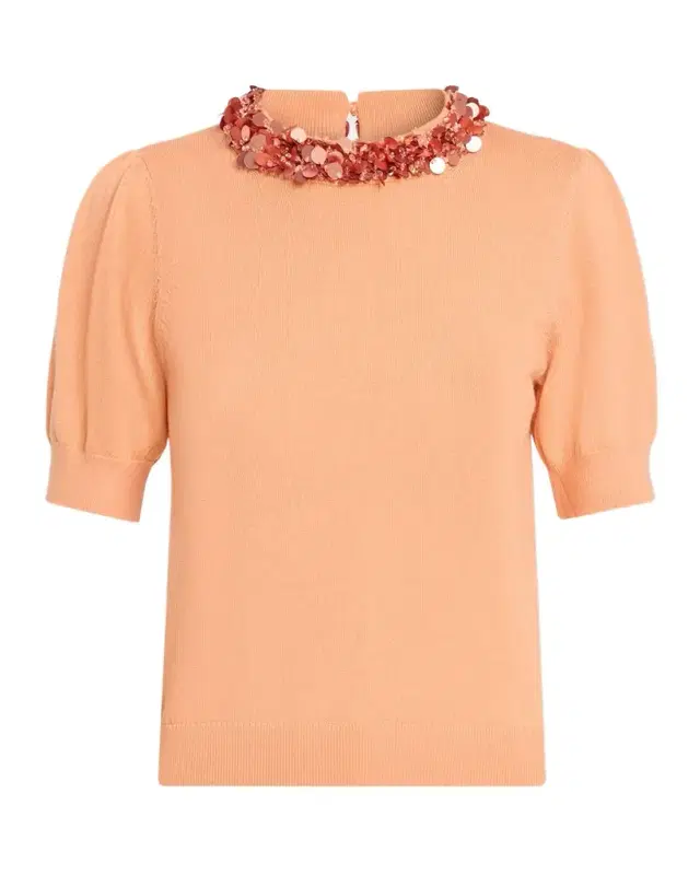 Ulla Johnson Jude Embellished Merino Sweater