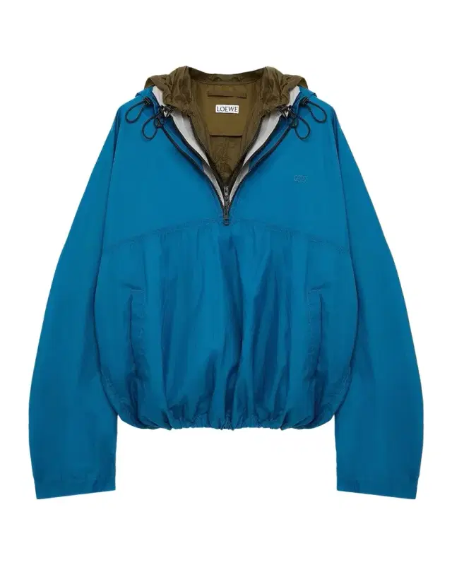 Loewe Men 's Multilayered Half-Zip Anorak Jacket