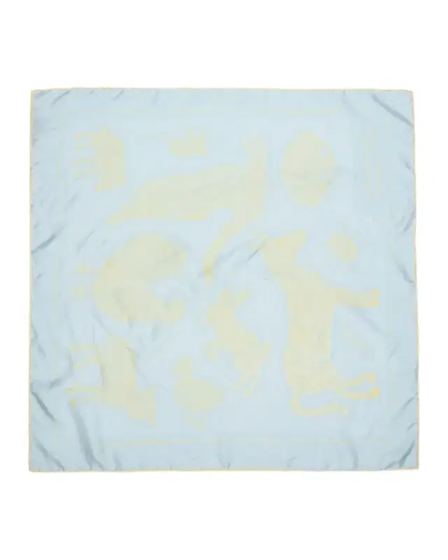 Jacquemus Men 's Animal Motif Silk Scarf