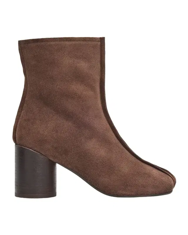 MM6 Maison Margiela 60mm Stitch Suede Ankle Boots