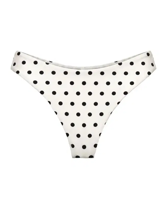 n/nicholas Mira Polka Dot Bikini Bottom