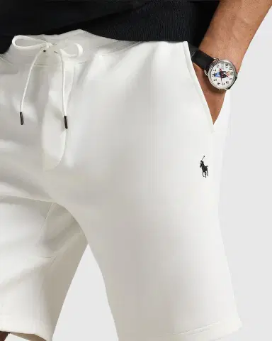 Polo Ralph Lauren Men's Double-Knit Drawstring Shorts | Thumbnail 5 Polo Ralph Lauren Men's Double-Knit Drawstring Shorts | Thumbnail 5