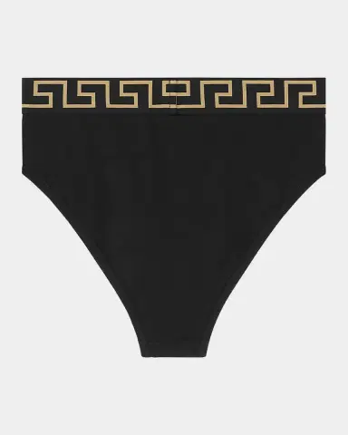 Versace Topeka Logo Stretch Cotton Jersey Briefs | Thumbnail 3 Versace Topeka Logo Stretch Cotton Jersey Briefs | Thumbnail 3