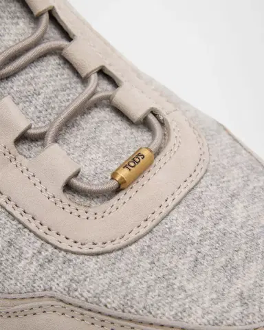 Tod's Sportiva Knit Suede Trainer Sneakers | Thumbnail 5