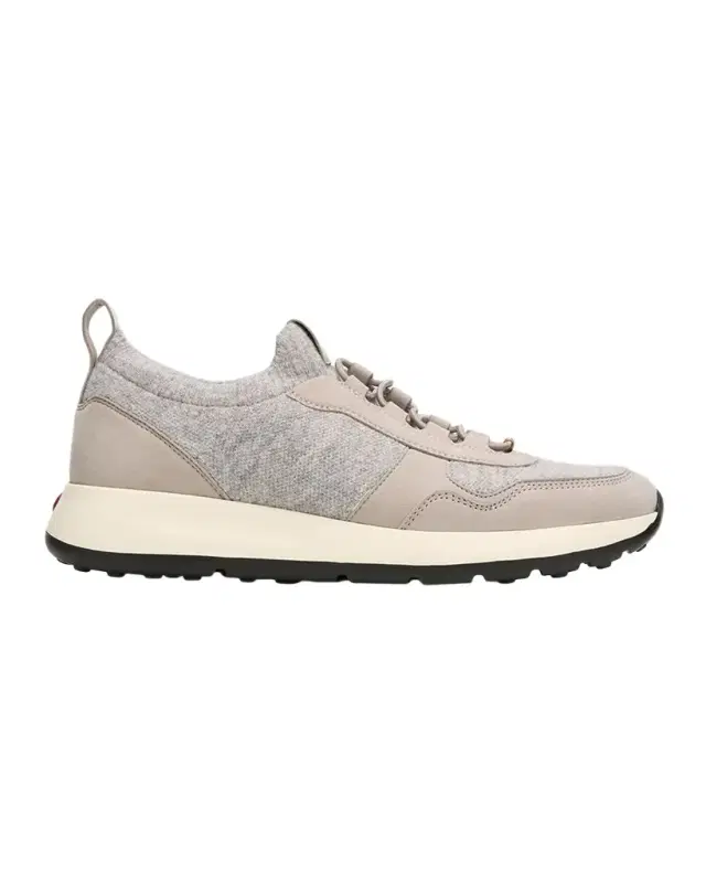 Tod 's Sportiva Knit Suede Trainer Sneakers