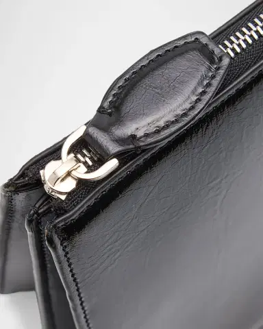 TOTEME Threefold Naplack Leather Clutch | Thumbnail 5