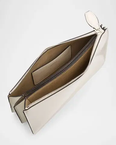 TOTEME Threefold Leather Clutch | Thumbnail 4