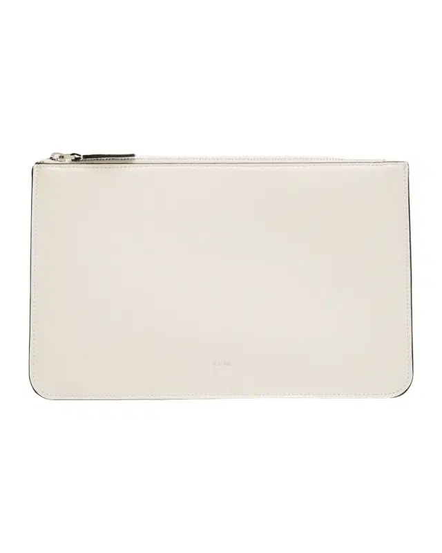 Toteme Threefold Leather Clutch