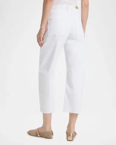 Le Jean Utility Soft Barrel Crop Jeans | Thumbnail 3 Le Jean Utility Soft Barrel Crop Jeans | Thumbnail 3