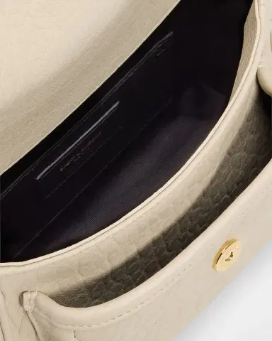 Saint Laurent Niki Mini Logo Leather Shoulder Bag | Thumbnail 4