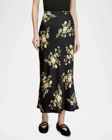 Veronica Beard Clover Midi Skirt | Thumbnail 4 Veronica Beard Clover Midi Skirt | Thumbnail 4