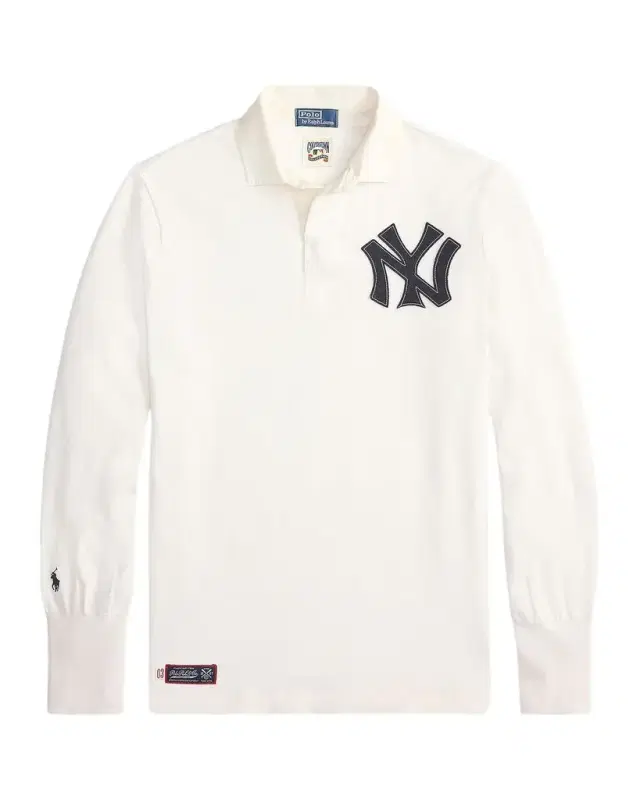 Polo Ralph Lauren Men 's  x Yankees Long -Sleeve Polo Shirt
