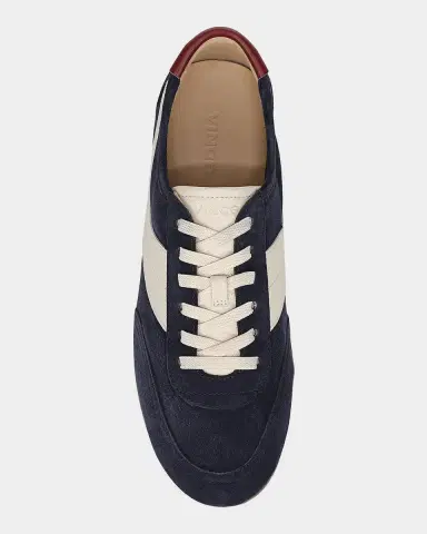 Vince LA Runner Suede and Leather Runner Sneakers | Thumbnail 3