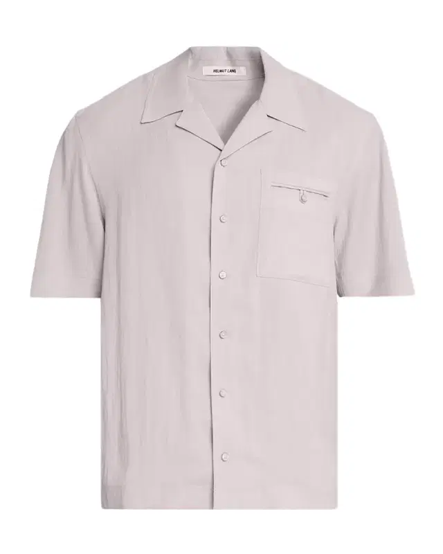 Helmut Lang Men 's Relaxed-Fit Camp Collar Shirt
