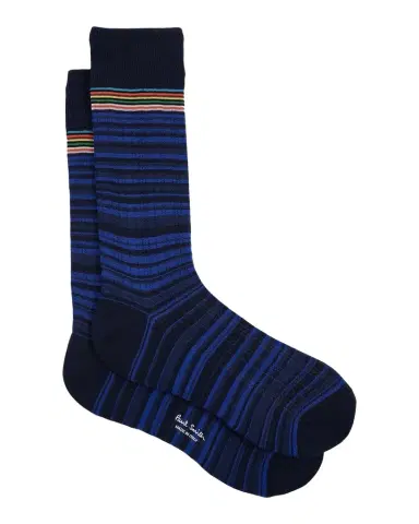 Paul Smith Men's 2-Pack Maury Signature Shadow Stripe Socks | Thumbnail 1