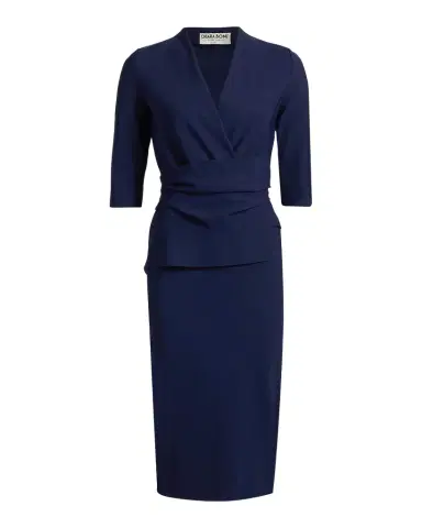 Chiara Boni La Petite Robe Agusia Surplice Cocktail Midi Dress | Thumbnail 1