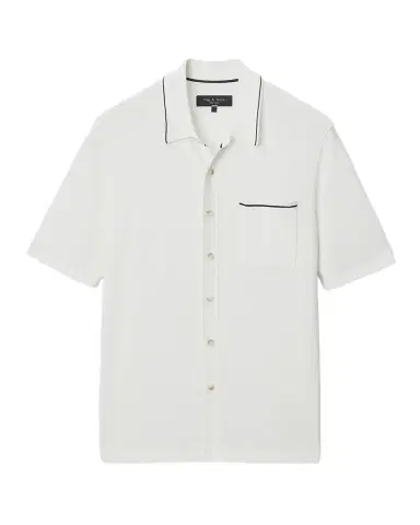rag & bone Men 's Conrad Silk-Cotton Shirt | Thumbnail 1