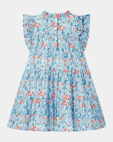 Janie and Jack Little Girl's & Girl's Smocked Floral Dress & Bloomers | Thumbnail 2 Janie and Jack Little Girl's & Girl's Smocked Floral Dress & Bloomers | Thumbnail 2