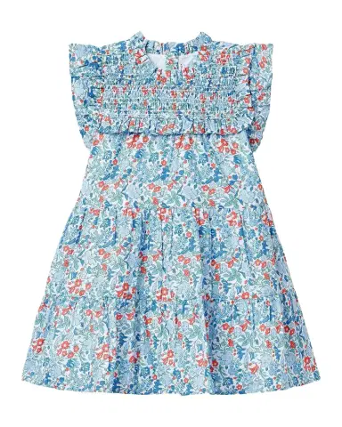 Janie and Jack Little Girl's & Girl's Smocked Floral Dress & Bloomers | Thumbnail 1 Janie and Jack Little Girl's & Girl's Smocked Floral Dress & Bloomers | Thumbnail 1