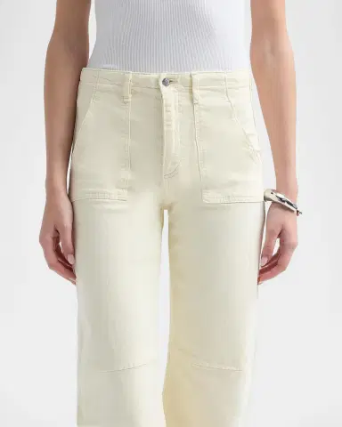 Le Jean Petite Utility Soft Barrel Jeans | Thumbnail 4