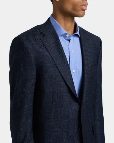 Canali Men's Siena Stepweave Wool Sport Coat | Thumbnail 5 Canali Men's Siena Stepweave Wool Sport Coat | Thumbnail 5