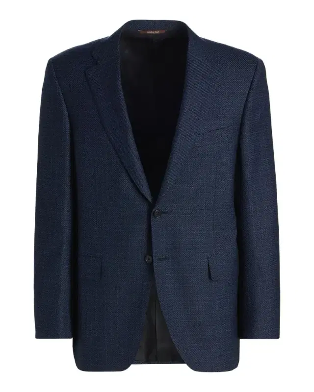 Canali Men 's Siena Stepweave Wool Sport Coat