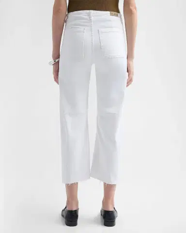 Le Jean Petite Stretch-Cotton Barrel Jeans | Thumbnail 3