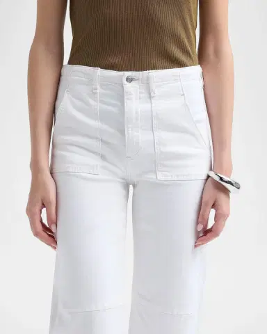 Le Jean Petite Stretch-Cotton Barrel Jeans | Thumbnail 5