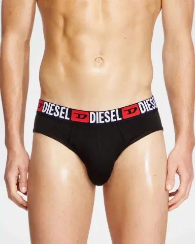 Diesel Men 's Umbr-Andre 3-Pack Briefs | Thumbnail 4