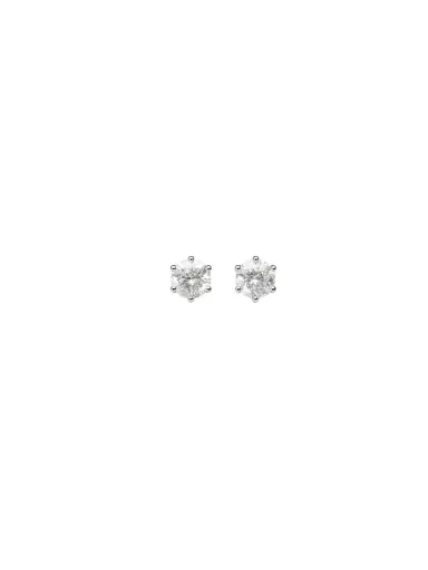 Wish Fine Jewelry 0.923ct Diamond 18K Gold Illusion Stud Earrings | Thumbnail 1 Wish Fine Jewelry 0.923ct Diamond 18K Gold Illusion Stud Earrings | Thumbnail 1