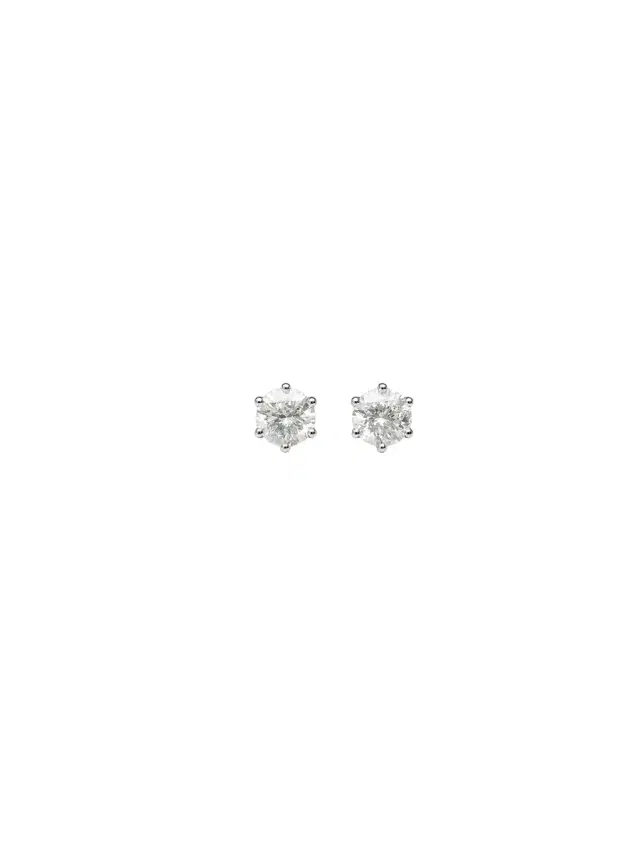 Wish Fine Jewelry 0.923ct Diamond 18K Gold Illusion Stud Earrings