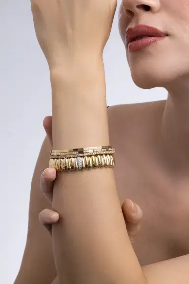 ROBERTO DEMEGLIO Diamond Alternating Extensible Tennis Bracelet | Thumbnail 2 ROBERTO DEMEGLIO Diamond Alternating Extensible Tennis Bracelet | Thumbnail 2